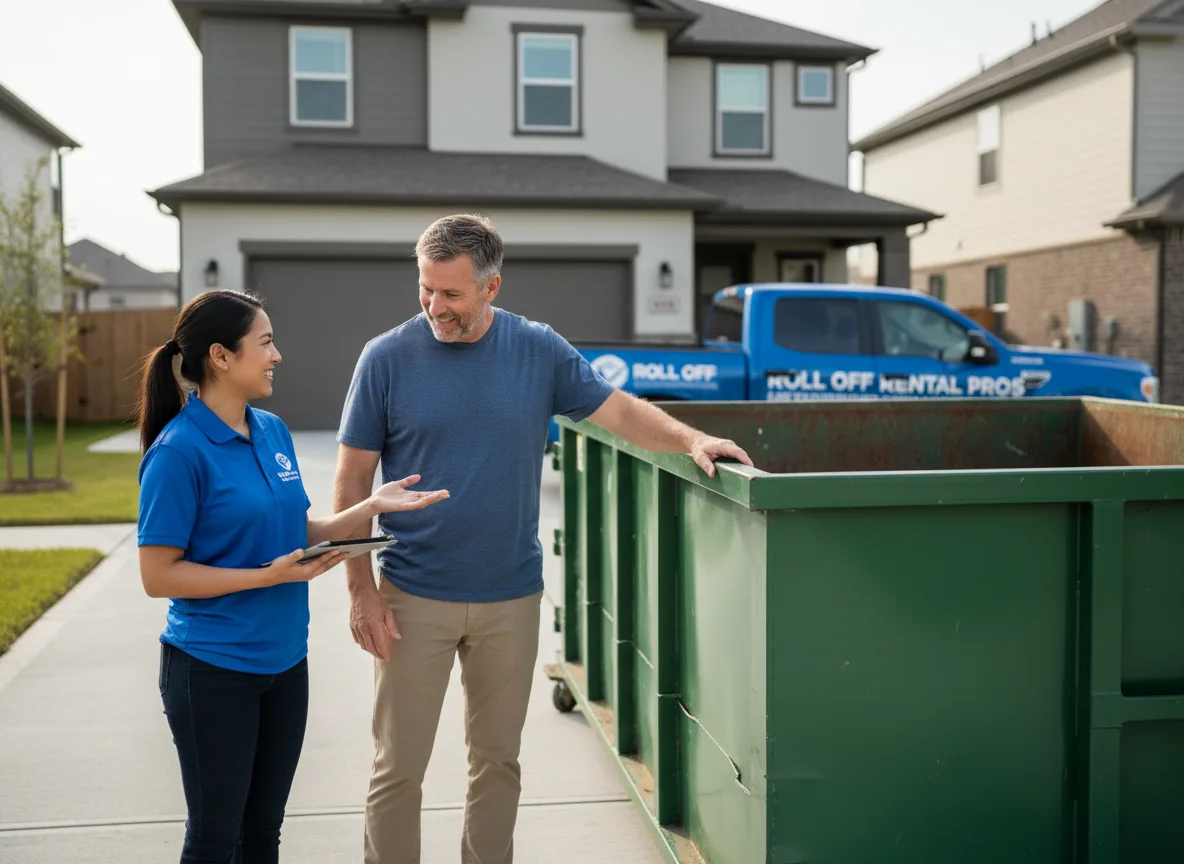 Roll Off Dumpster Rental Mirando City, TX FAQs